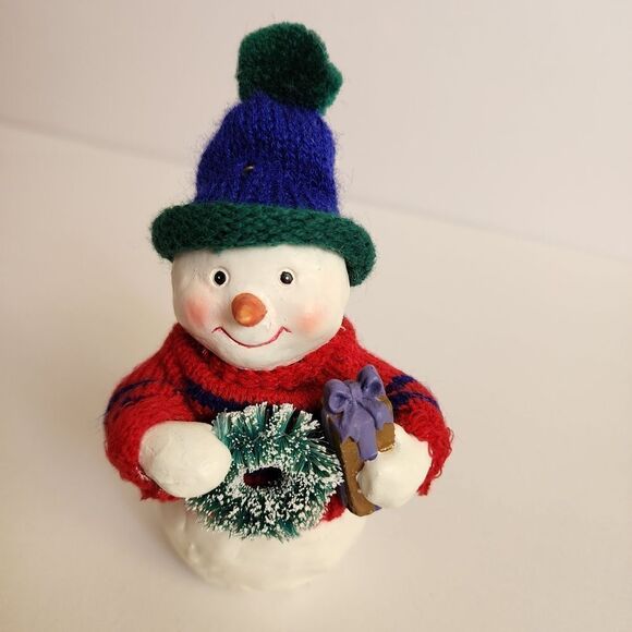 Christmas Snowman Table Decor or Ornament - Picture 1 of 4